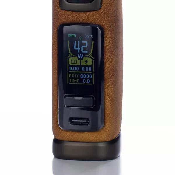 SMOK RPM 5 Pro 80W Pod Mod Kit - Grey Leather - Image 2
