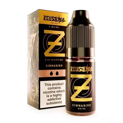 Zeus Juice Cinnabird E Liquid – 50/50 Series (10ml)