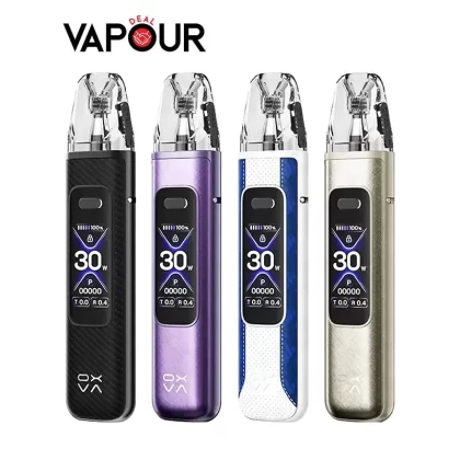 Oxva Xlim Pro 3 Pod Kit - Black Leather - Vapourdeal Co
