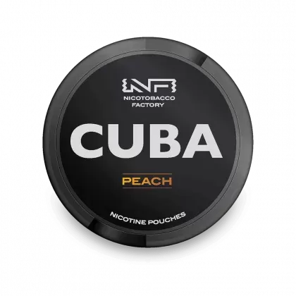 Cuba Black Peach All White Snus