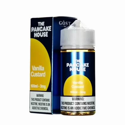 Pancake House Vanilla Custard 100ml High VG Dessert Vape