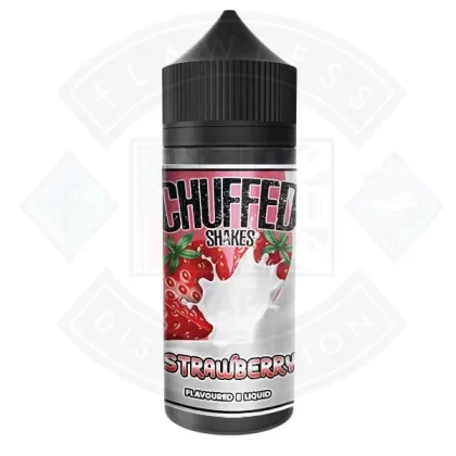 Chuffed Shakes – Strawberry 0mg 100ml Shortfill E-Liquid