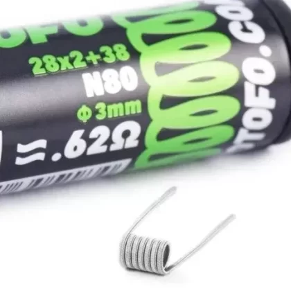 Wotofo Dual Core Fused Clapton Coils 0.62ohm - Vape Store
