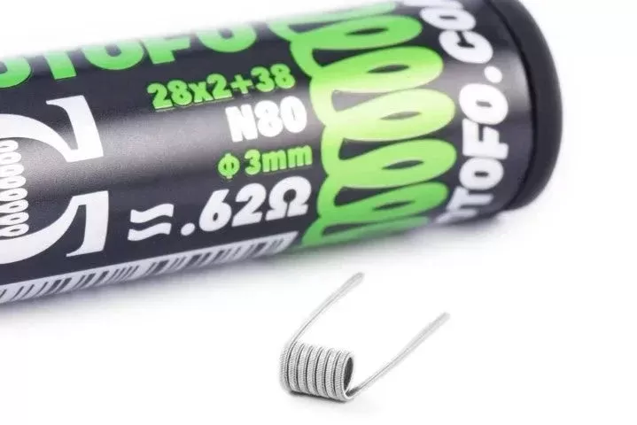 Wotofo Dual Core Fused Clapton Coils 0.62ohm - Vape Store