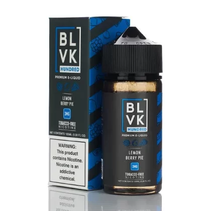 BLVK Hundred E-liquid - Lemon Berry Pie - 100ml - 6mg