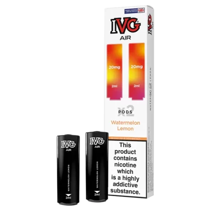 Watermelon Lemon IVG Air Replacement Pods - 20mg - Vape Product