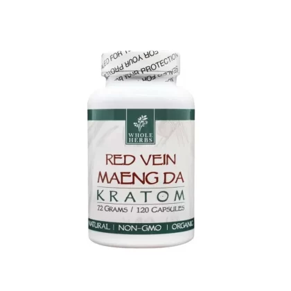 Whole Herbs Red Vein Maeng Da Capsules - Discountvapepen