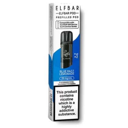 Blue Razz Lemonade Elfbar 600 Prefilled Pods - 20 mg/ml