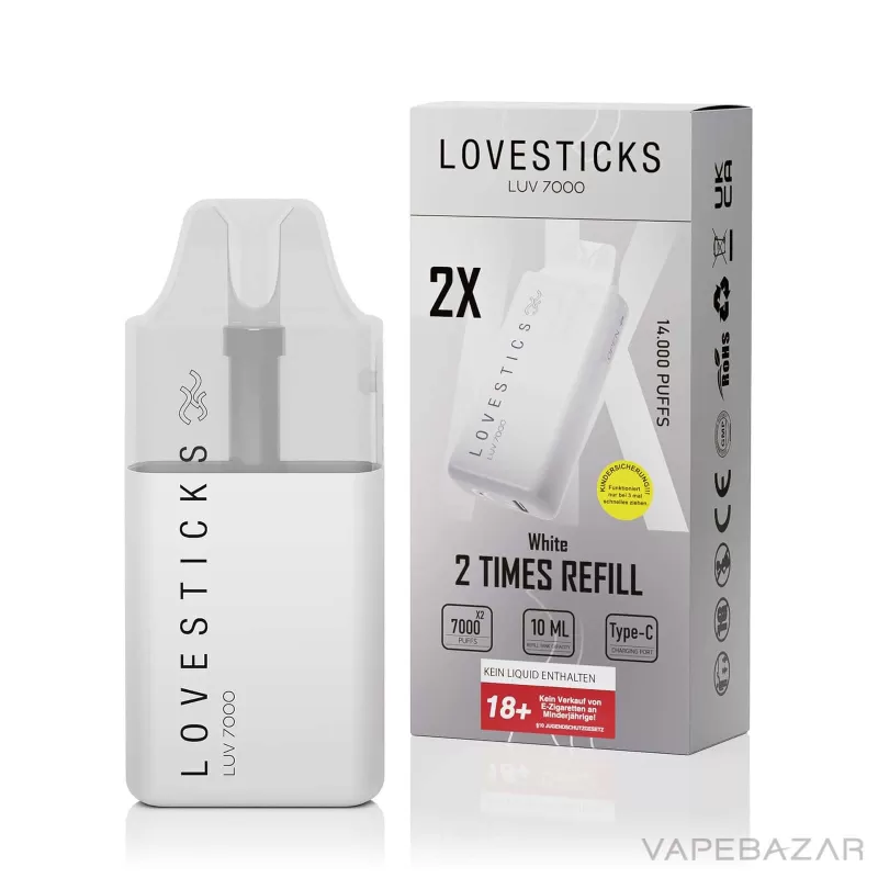 Lovesticks LUV 7000 – White - Image 3
