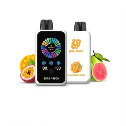 ZOOY ZERO 45000 Puffs NIC&ICE Control Vape - Watermelon Ice, Blueberry Ice; Adjustable Nicotine(2% 3% 5%) (433BA8)