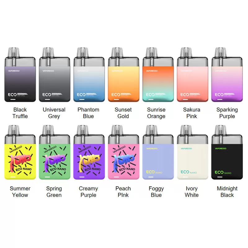 Vaporesso ECO Nano Pod Kit 1000mAh - Summer Yellow - Image 2