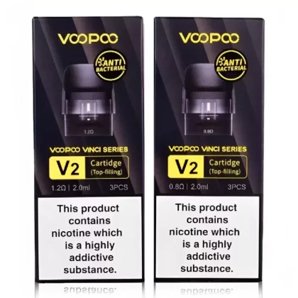 Voopoo Vinci V2 Replacement Pods – Pack of 3