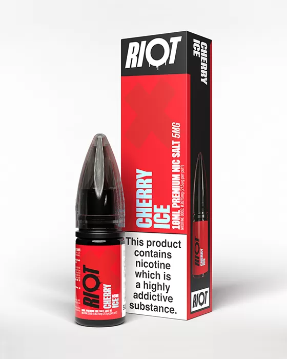 Cherry Ice Nic Salt E-Liquid - 88Vape (81A8A8)